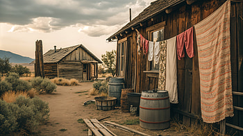 Rustic Charm: A Ultra for Cozy Vibes, Rustic, laundry, desert landscape, vintage HD wallpaper