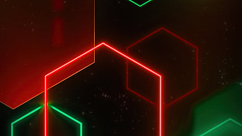 Glowing Shapes , shapes, abstract, artist, artwork, digital-art HD wallpaper