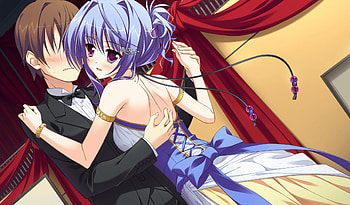 Dance day, sweet, dancing, cg, couple, game, cute HD wallpaper