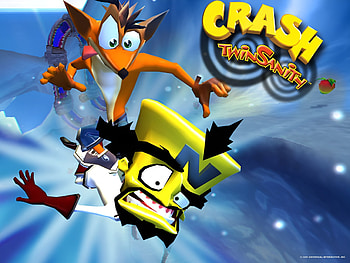 PlayStation 2, ice, Crash Bandicoot, Crash Bandicoot (Character), Neo Cortex (Crash Bandicoot), video game, Crash Twinsanity HD wallpaper