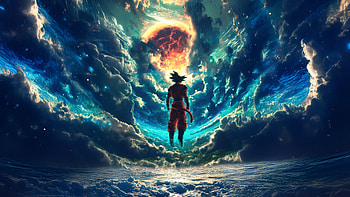 Goku Earth Greatest Defender, goku, dragon-ball, dragon, anime, ai, artwork, digital-art, artist HD wallpaper