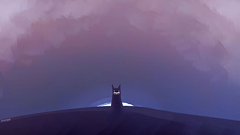 Cat Minimal Halloween , cat, minimalism, minimalist, halloween, artist, artwork, digital-art, deviantart HD wallpaper