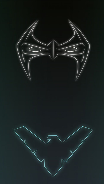 Neon Light Nightwing HD phone wallpaper