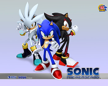 Sonic The Hedgehog, Shadow The Hedgehog, Silver The Hedgehog, Sonic The Hedgehog (2006), Video Game HD wallpaper