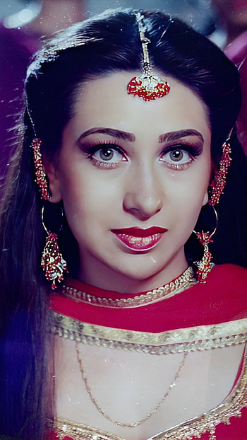 Karishma Kapoor, bollywood actress, vintage HD phone wallpaper