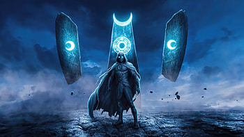 Midnight Avenger Moon Knight, moon-knight, superheroes, tv-shows, artwork, artist, digital-art HD wallpaper