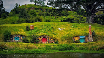 Hobbiton Matamata, North Island gem, New Zealand beauty, Bing gallery HD wallpaper