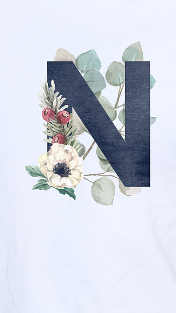 N Letter, N Logo, N Single Letter, n design letter HD phone wallpaper