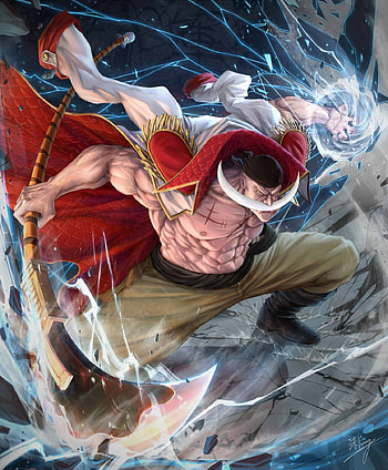 Whitebeard - ONE PIECE Anime Board, Barbe Blanche HD phone wallpaper