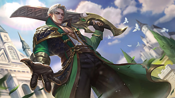 Alucard Lone Hero Skin Mobile Legends, Alucard (Mobile Legends), video game, Mobile Legends: Bang Bang HD wallpaper
