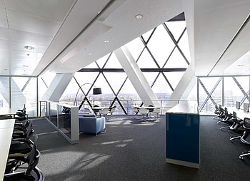 Paul Riddle grapher, Swiss Re Tower, The Gherkin, London HD wallpaper