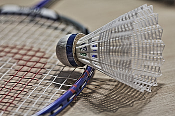 Sports, Badminton, Racket, Shuttlecock HD wallpaper