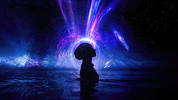 Under The Comsic Energy, artist, artwork, digital-art HD wallpaper