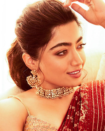 rashmika mandanna, nose, hair HD phone wallpaper