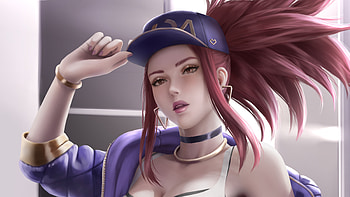 Akali Kda League Of Legends, akali-league-of-legends, league-of-legends, games, deviantart HD wallpaper