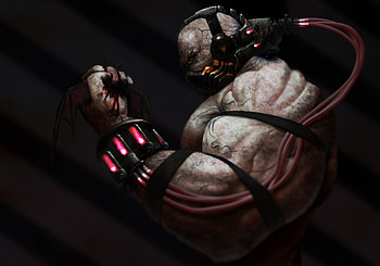 Bane Art , bane, artwork, digital-art, supervillain, superheroes, deviantart HD wallpaper