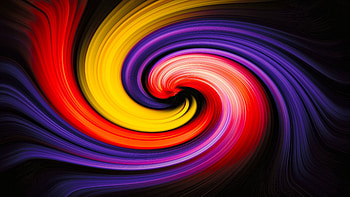 Spiral swirl, Colorful turning lines, resolution HD wallpaper