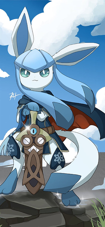 of Glaceon, Stunning visuals, High-quality , Mobile-ready HD phone wallpaper