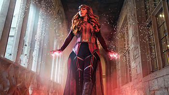 Scarlet Witch Cosplay Girl , scarlet-witch, superheroes, cosplay, artist, artwork, digital-art HD wallpaper