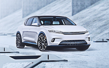 Chrysler Airflow Concept, studio, 2022 cars, electric cars, american cars, 2022 Chrysler Airflow, Chrysler HD wallpaper