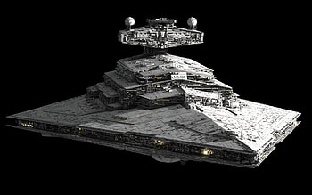 Imperial Star Destroyer built by Ansel Hsiao (Fractalsponge . HD wallpaper
