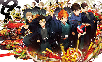 Man illustration, Haikyuu anime, Kageyama Tobio, High-resolution HD wallpaper