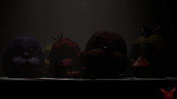 Level one animatronics, Five Nights at Freddy's HD wallpaper