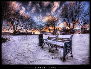 eternal snow, eternal, snow HD wallpaper