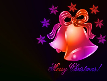 Glowing Christmas, bright bells, ring the bells for christmas, christmas bells, bells aglow HD wallpaper