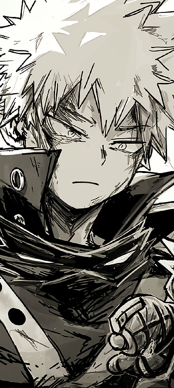 Katsuki Bakugou, Katsuki Bakugou, Anime, My Hero Academia HD phone wallpaper