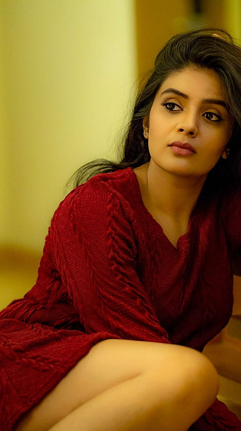 Sreemukhi, telugu actress, anchor HD phone wallpaper