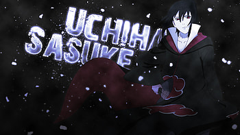 sasuke uchiha, naruto, naruto shuppuden, sharingan HD wallpaper