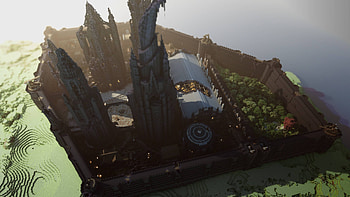 Building, Video Game, Minecraft, Castle, Mojang, Skyscraper HD wallpaper