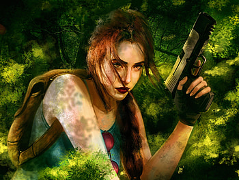 Tomb Raider Cosplay, tomb-raider, lara-croft, cosplay, artist, digital-art, deviantart HD wallpaper