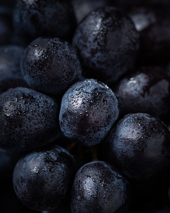 Grapes, Drops, Macro, Berry, Ripe HD phone wallpaper