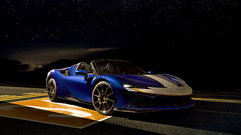 Ferrari SF90 Spider Assetto 10k, ferrari-sf90-spider, ferrari, cars, 2021-cars HD wallpaper