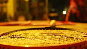 Ball Badminton, Fast-paced sport, Team dynamics, Skillful gameplay HD wallpaper