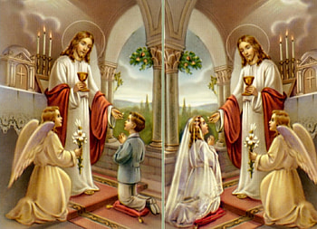 Holy Communion, girk, boy, communion, supper, jesus, christ HD wallpaper