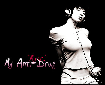 Music My Anti-Drug, sexy, music, sound, drug HD wallpaper