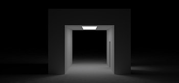 3D, Shadow, Door, Entrance HD wallpaper
