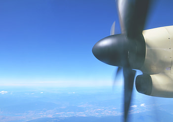 Sky, Miscellanea, Miscellaneous, Rotation, Plane, Airplane, Screw HD wallpaper