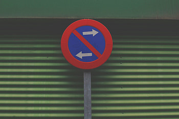 Minimalism, Wall, Pointer, Sign, Direction HD wallpaper