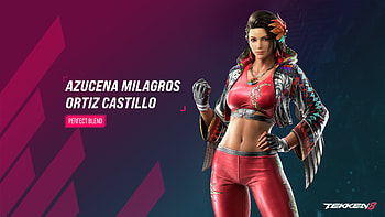 Tekken 8 Azucena Ortiz - Vibrant Gaming Background, video game, Tekken 8 HD wallpaper