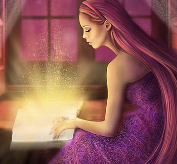 A nIght od Fairytales, Fairytale, Woman, pretty, Book HD wallpaper