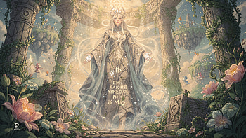 Whispers of the Forgotten God —, Goddess HD wallpaper