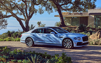 Bentley Flying Spur Hybrid, , side view, 2022 cars, luxury cars, 2022 Bentley Flying Spur, british cars, Bentley HD wallpaper