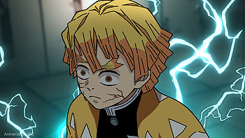 Zenitsu Agatsuma, Zenitsu Agatsuma, Anime, Thunder, Demon Slayer: Kimetsu no Yaiba HD wallpaper