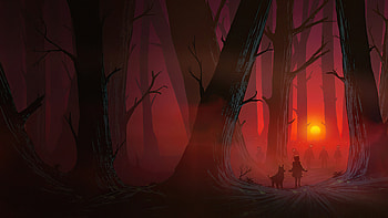 Lost In Woods , artist, artwork, digital-art, artstation HD wallpaper