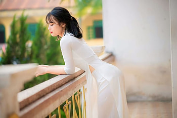Graceful Asian Elegance in, woman, asian HD wallpaper