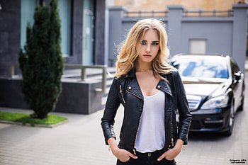 Unknown Model, babe, lady, model, blonde, woman HD wallpaper